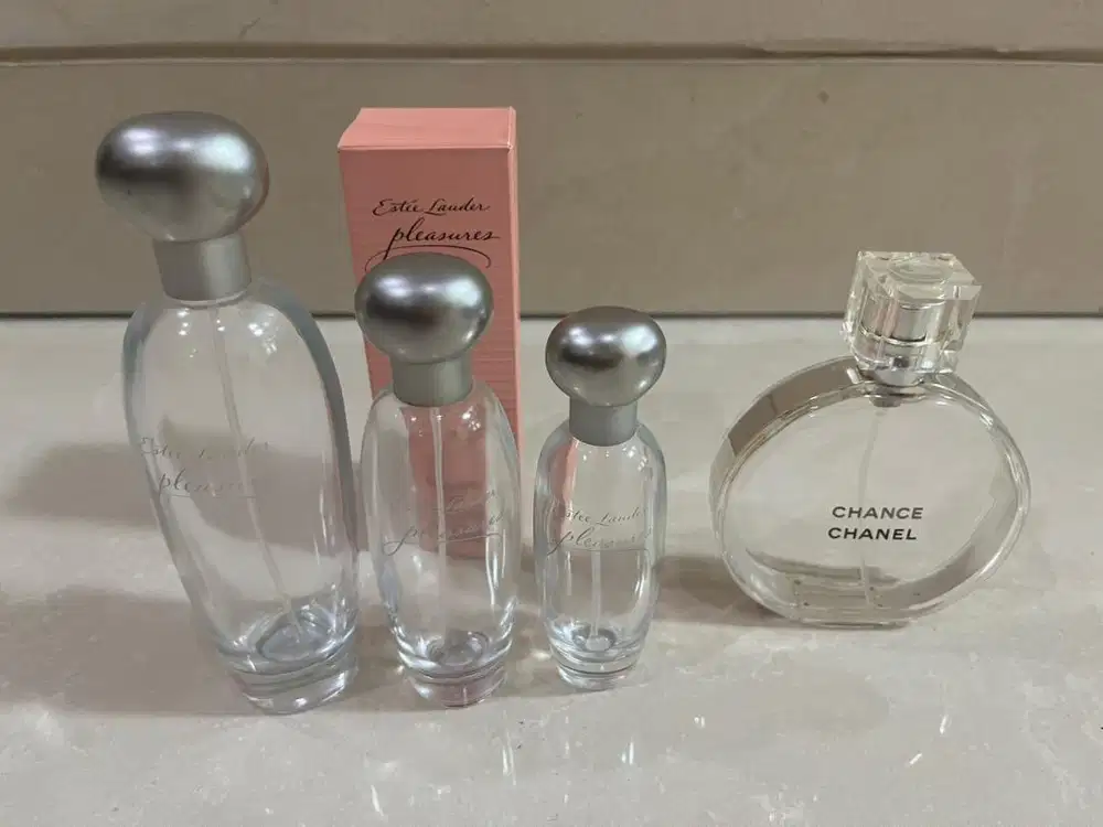 [Preloved] Botol Parfum Kosong 3+1pcs 100k