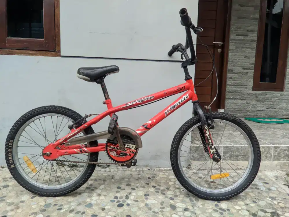 sepeda BMX wimcycle Dragster ukuran 2p inch original