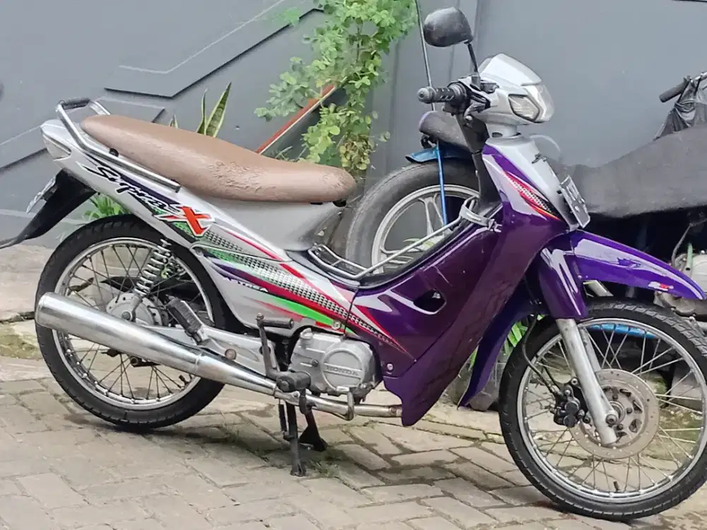 Supra x 2003 asli silver violet