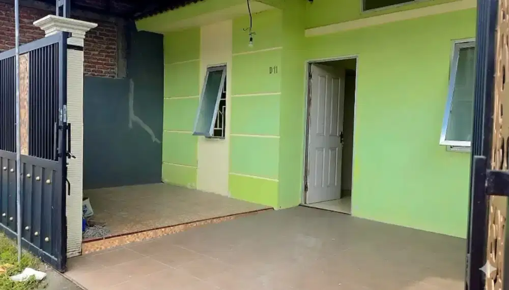 Rumah Murah Full Renovasi 0 Jalan Desa Dekat Pintu Tol