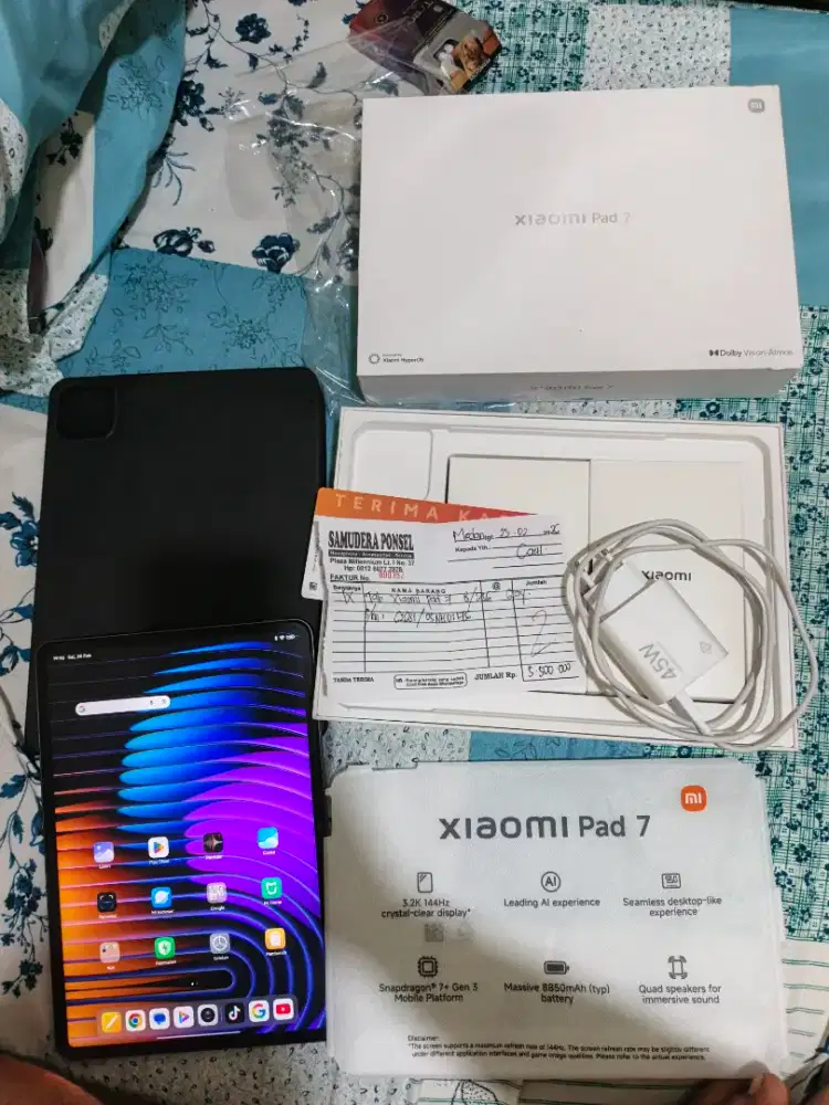 XIAOMI PED 7 8/256 Fullset