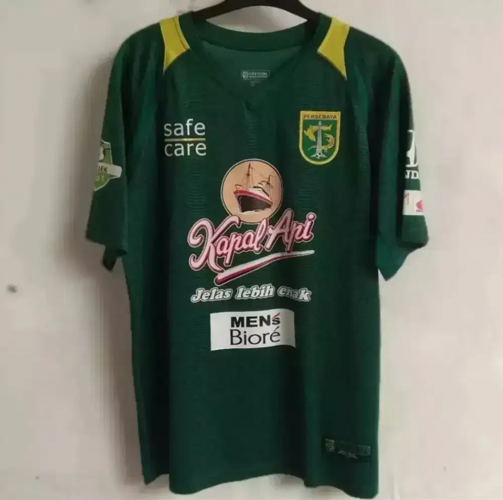 Jersey authentic match issue Persebaya home 2018 + sign playet