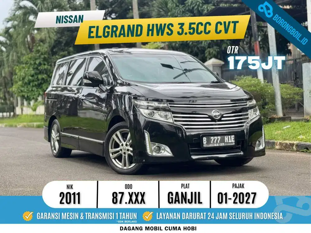 MURCEE Nissan Elgrand HWS 3.5cc cvt 2011