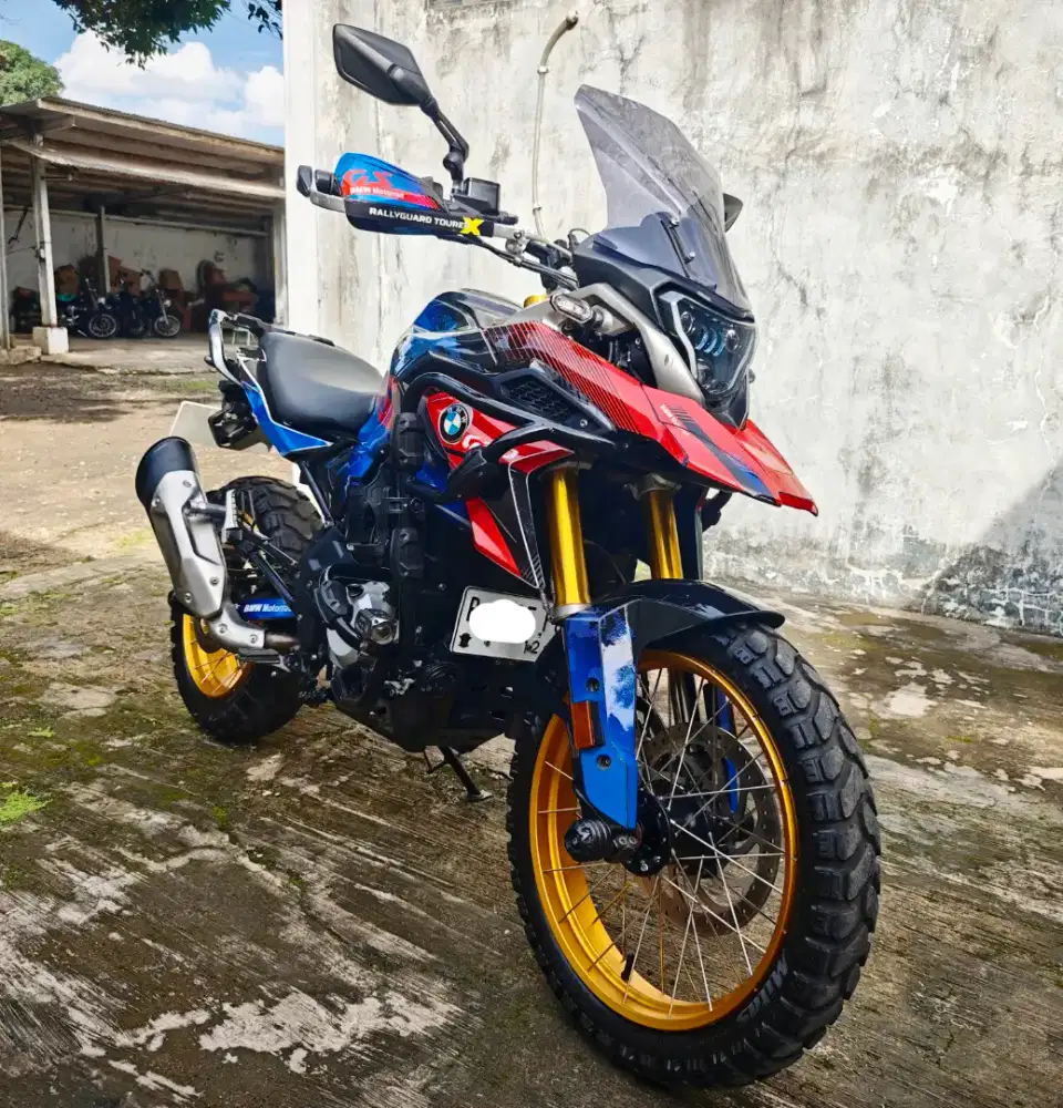 bisa TT motor lain BMW Adventure GS 310 Full Modifikasi 50jtan Mulus