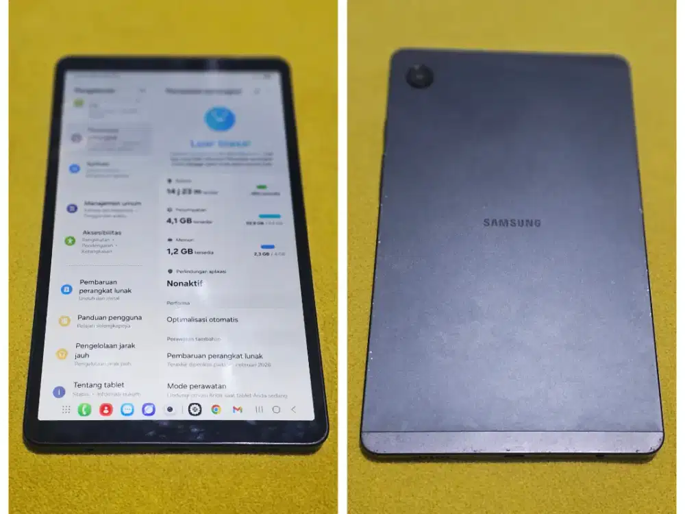 Samsung Tab A9 Lte 4G - 4/64 Mulus Murah!!