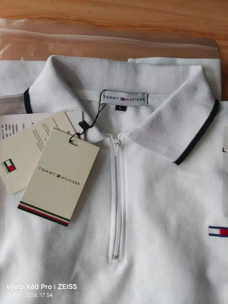 T-shirt Polo Tommy Hilfiger White size L