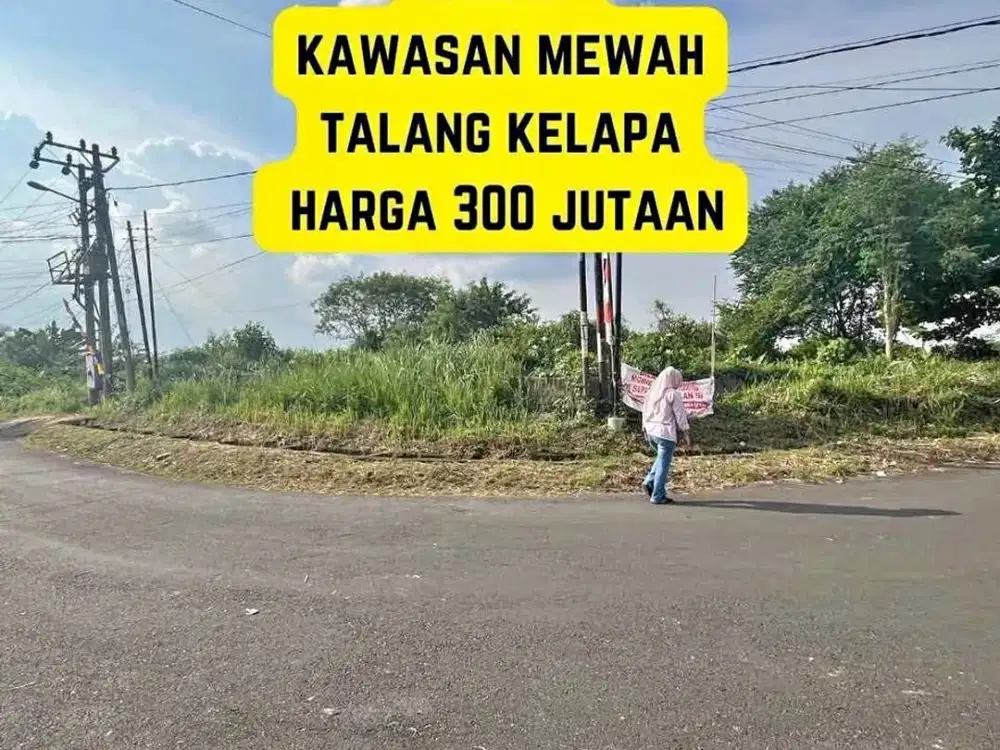 Dijual tanah area Talang Kelapa dekat Perumahan Springhill