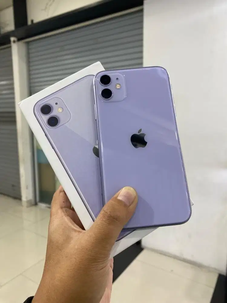 iPhone 11 128Gb Resmi iBox Mulus Tinggal Pakai