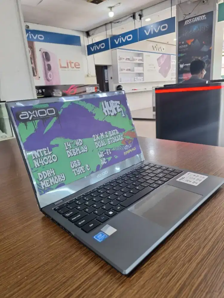 PROMO LAPTOP NEW || AXIOO HYPE 1 || DANA PELAJAR || BISA KREDIT