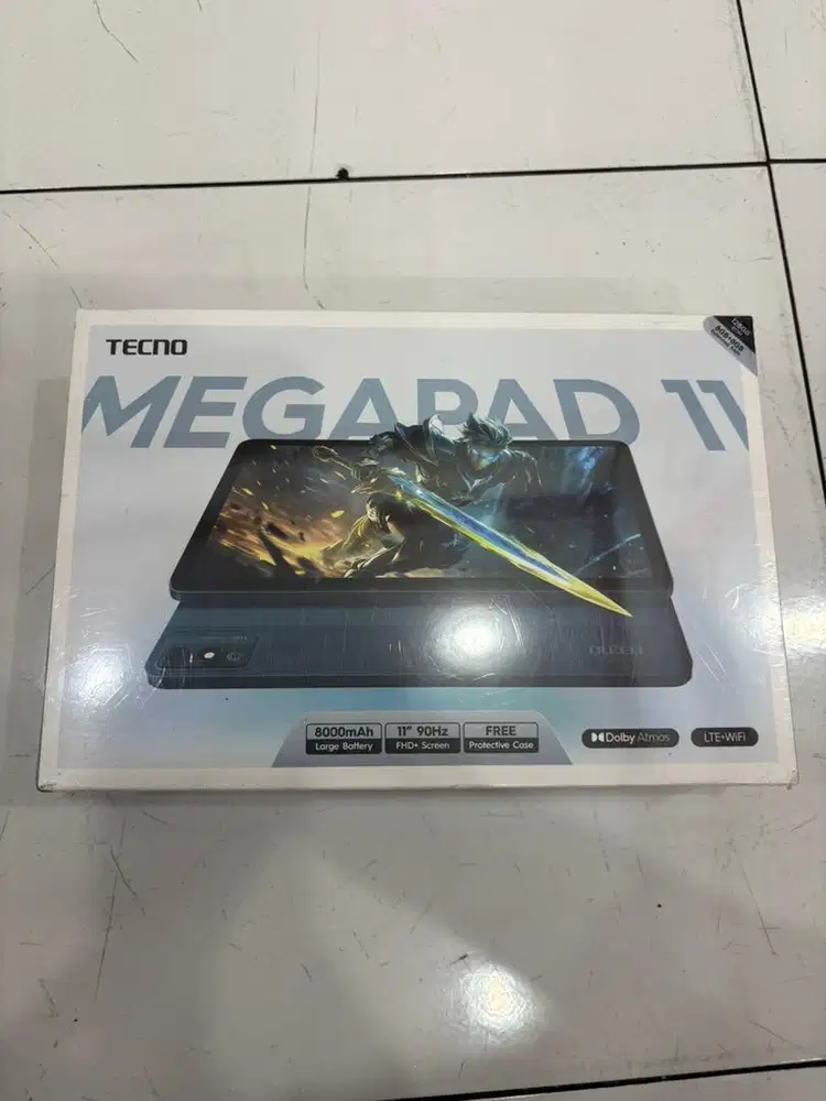 TAB/TABLET TECNO MEGA PAD 8+8/128 BARU SEGEL GARANSI RESMI