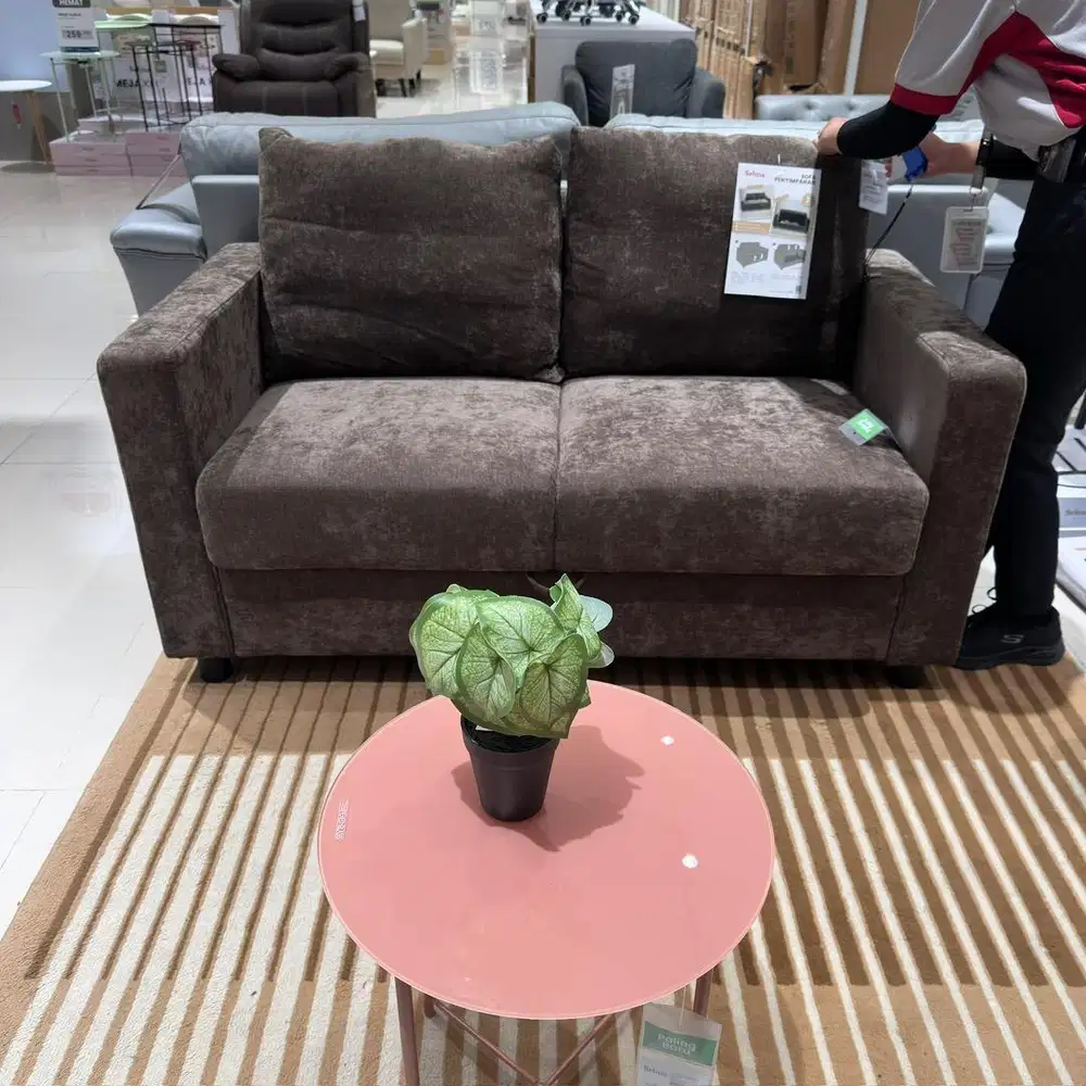 Sofa 2 Seater dg tempat penyimpanan