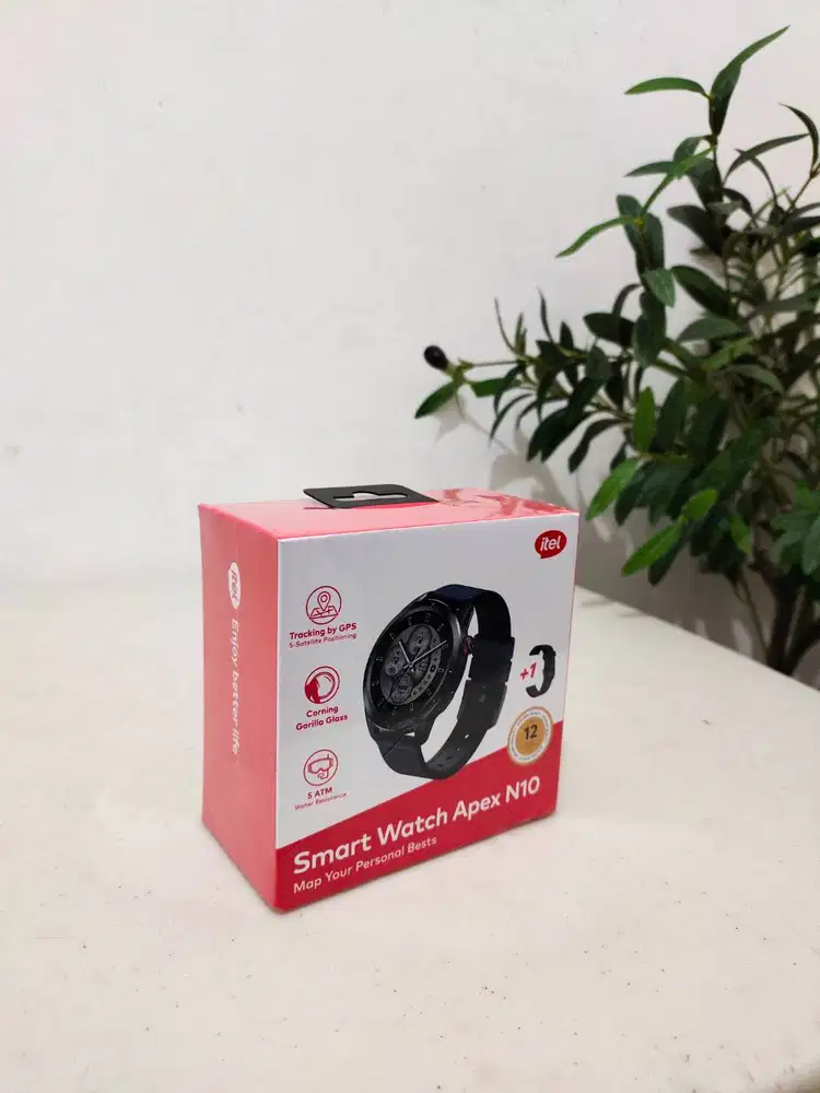 JUAL CEPAT ITEL SMART WATCH APEX N10 (BARU GRESS)