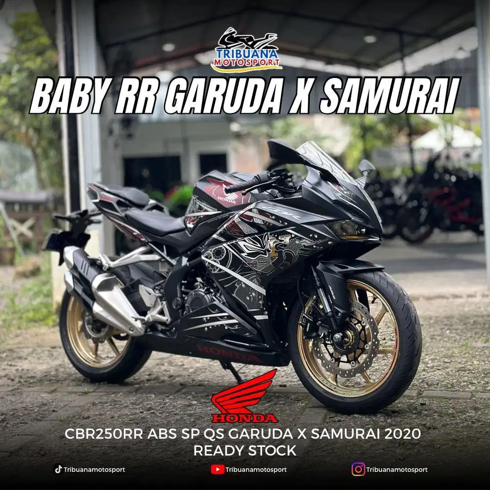 CBR250RR ABS SP QS GARUDA X SAMURAI LANGKA BANGET