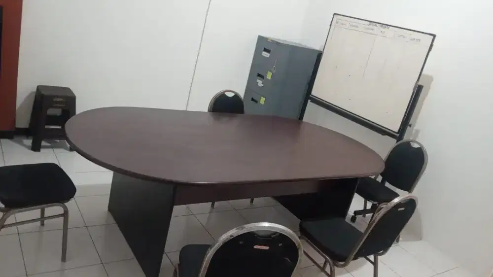 Jual murah meja meeting expo uk 180x90x75