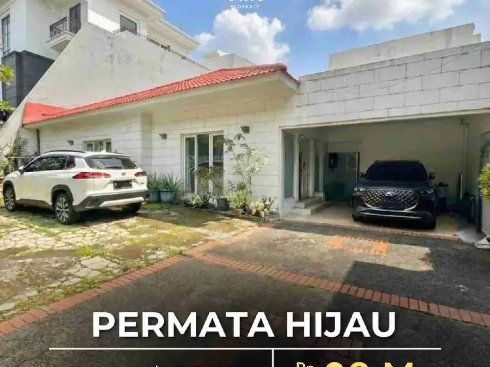 EXSCLUSIVE AREA, JARANG ADA 
RUMAH 1 LANTAI di PERMATA HIJAU JAKARTA SELATAN
