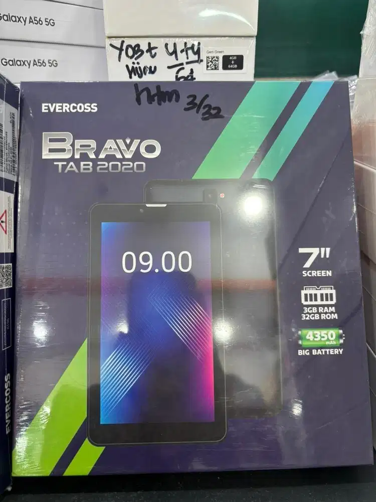 TAB/TABLET EVERCOSS 3/32 7 inci BARU RESMI