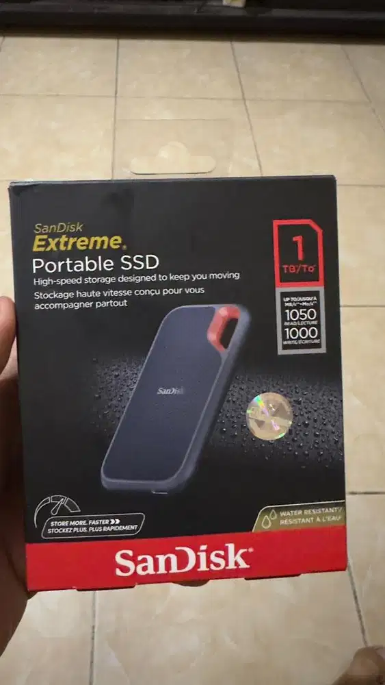 SSD portable sandisk 1TB