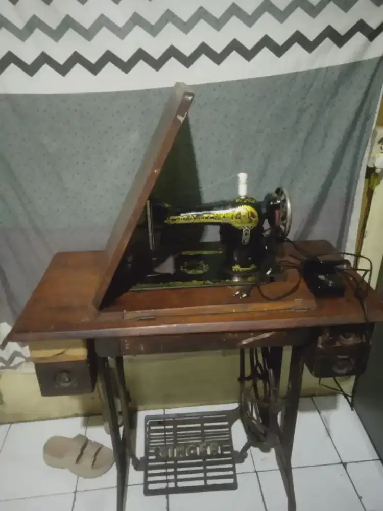 Mesin jahit fullset dinamo
