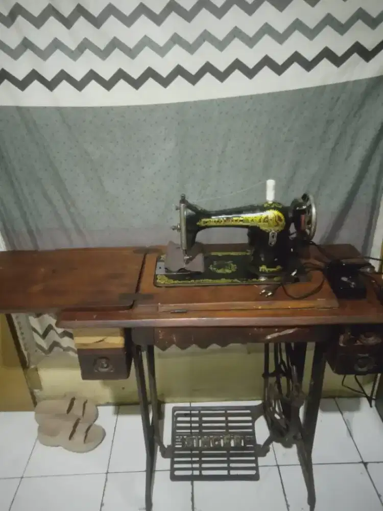 Mesin jahit fullset dinamo