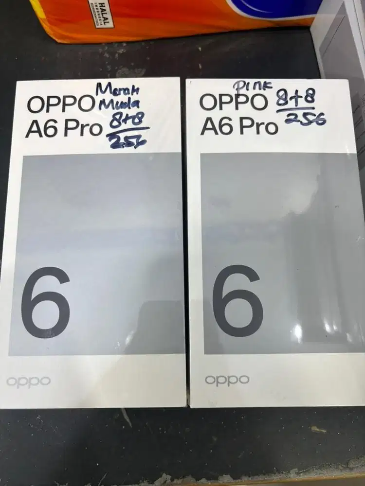 Oppo a6 pro 8+8/256 baru segel garansi resmi oppo