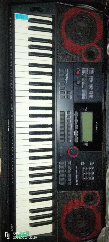 CASIO CT-X3000+Adaftor ori bawaan,softcase+stand