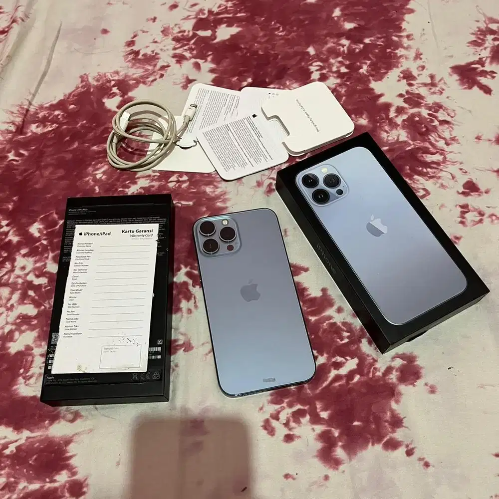iPhone 13 pro max 128GB resmi iBox