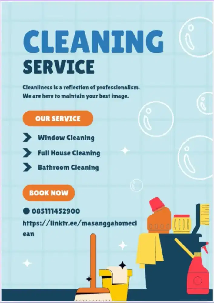 Jasa Kebersihan Rumah, Apartement, dan Kontrakan