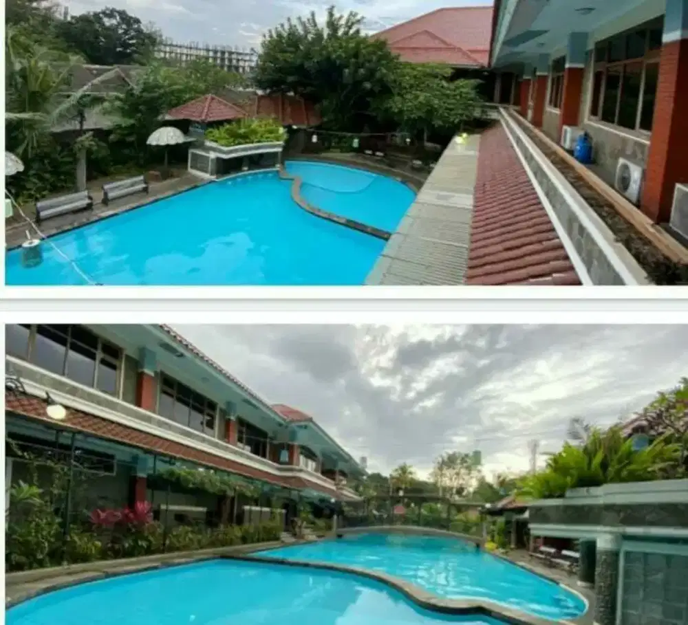 Dijual Hotel Bintang 3 masih Aktif di Jl raya Setiabudi Srondol