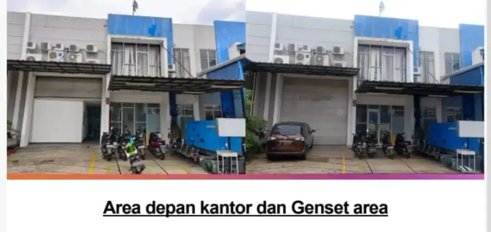 Disewakngudang Bizpark 2 lantai di Kranji  bekasi( Obbie)