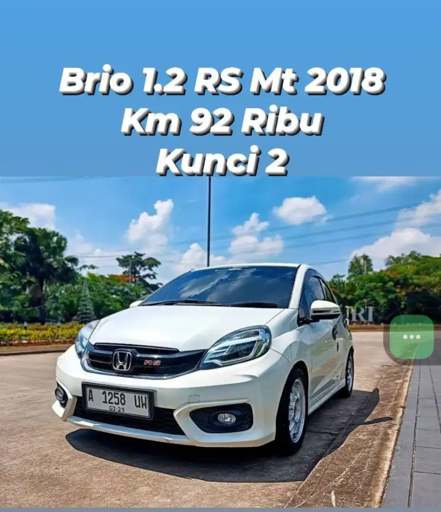 Brio 1.2 RS Mt 2018