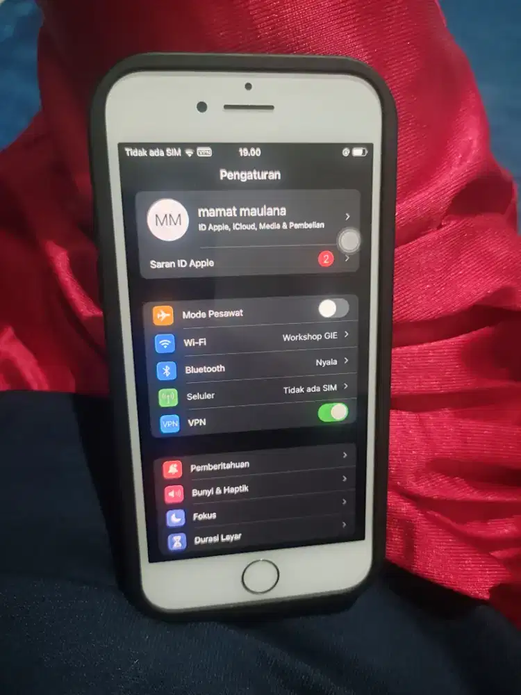 Jua hp  iphon 7 inter