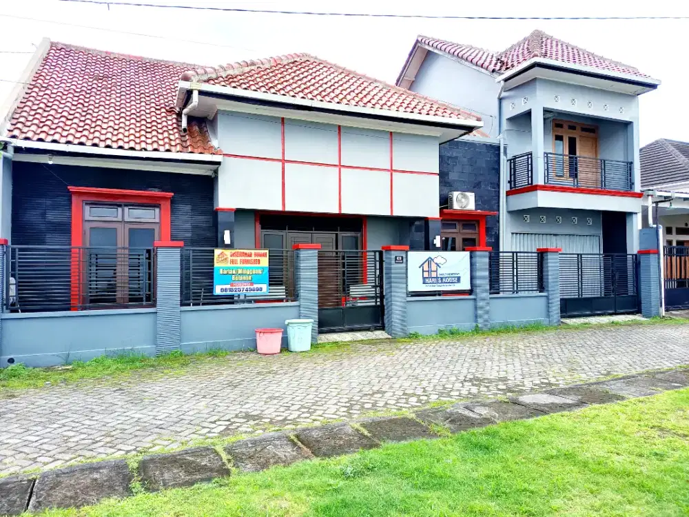 Rumah Sewa Bulanan Full furnished Jogja