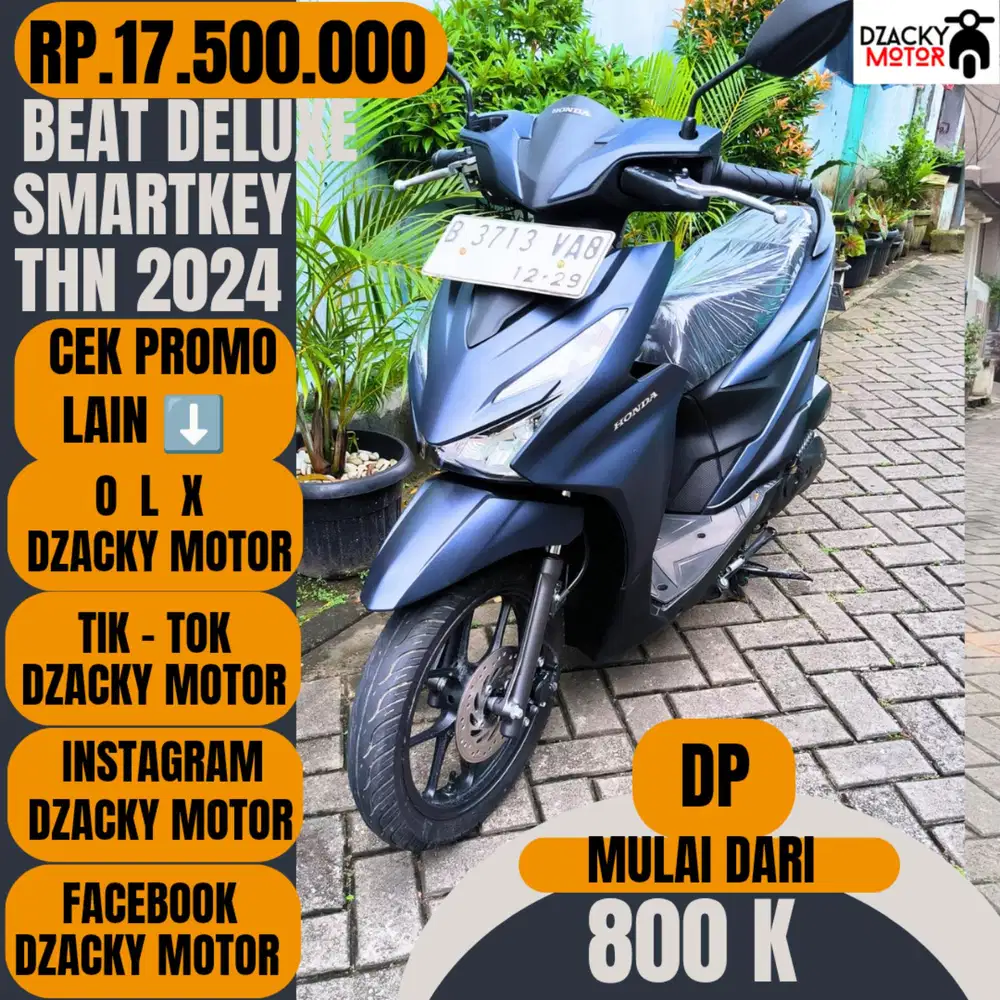 BEAT DELUXE SMARTKEY 2024 SECOND LIKE NEW