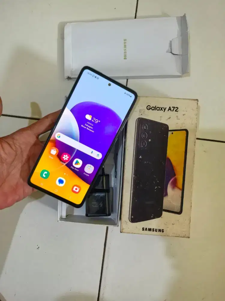 Samsung a72 8/256 lengkap