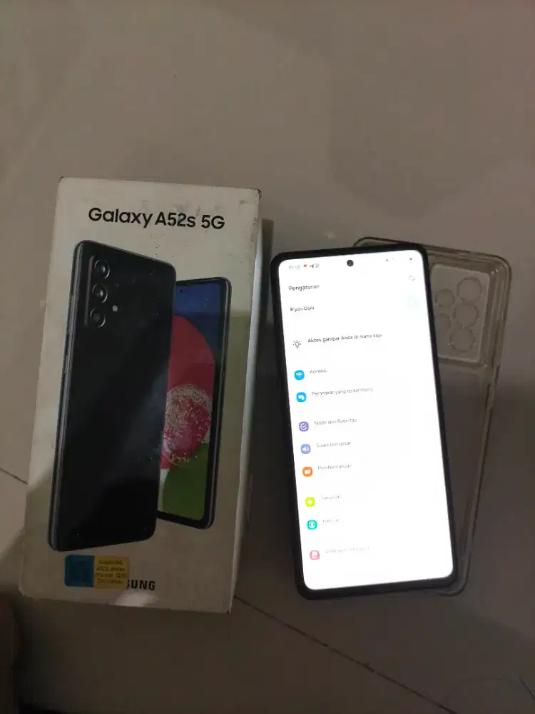 Samsung a52s 5G ram 8/256gb minus