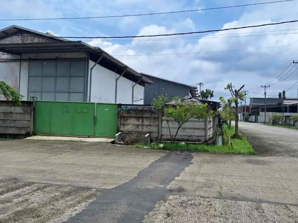 DISEWA CEPAT GUDANG SIAP PAKAI GUDANG SIGMA KARTIKA di Gunung Sindur