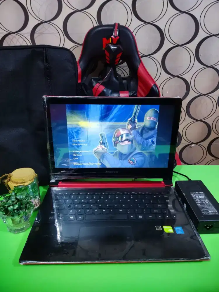 LENOVO FLEX Merah A0CN21 TOUCHSCREEN [RAM 8GB + SSD + VGA NVIDIA]