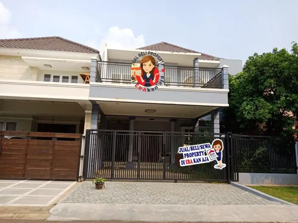 Dijual rumah 2,5 lt di second boulevard Legenda Wisata