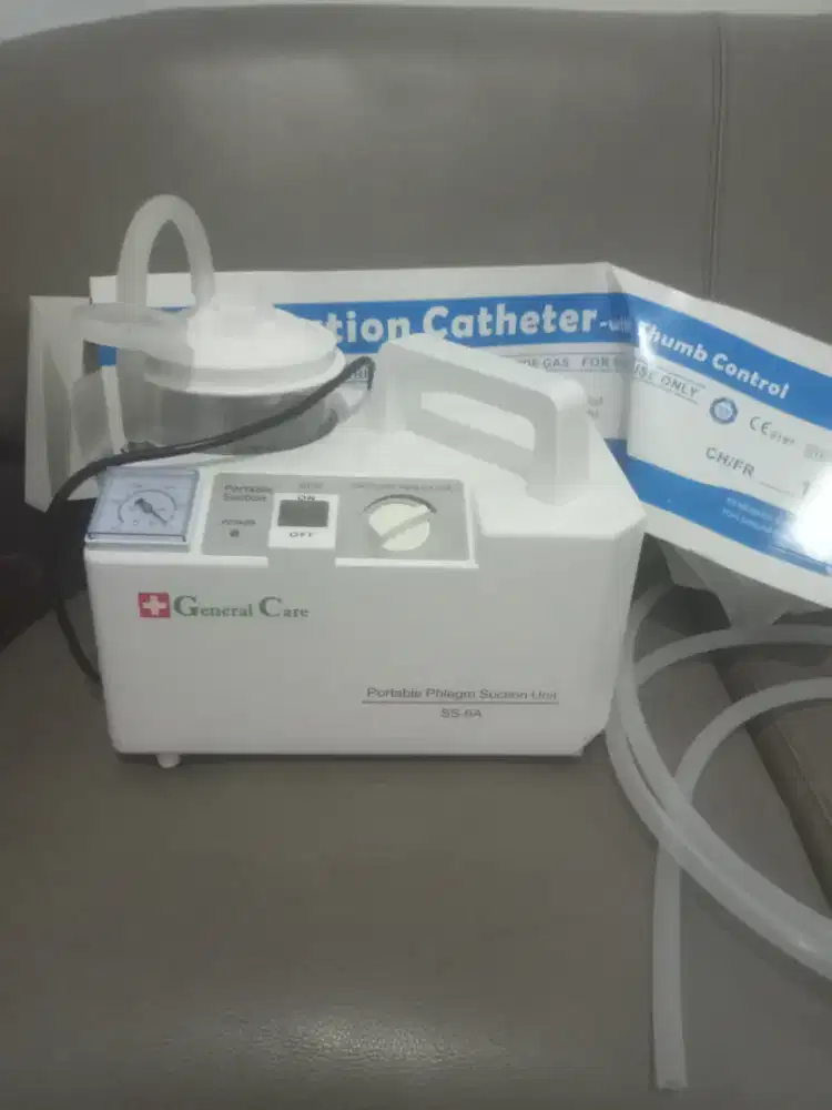 Suction Pump, Regulator Oksigen, NGT Silikon, Cairan Infus, Nebulizer