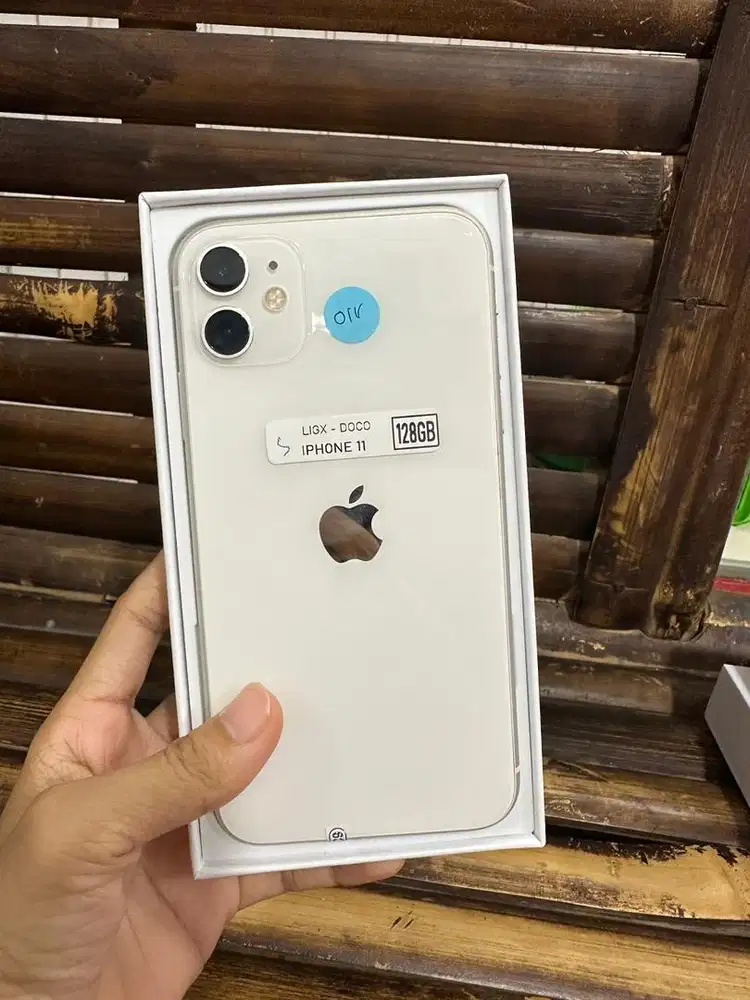 iphone 11 128gb white sinyal all operator