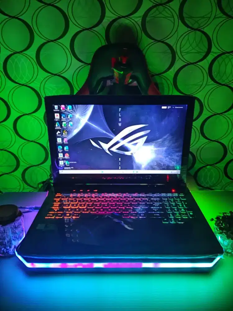 ASUS ROG STRIX II GL503GE-319 [RAM 16GB/ DUAL SSD/DUAL VGA NVIDIA GTX]