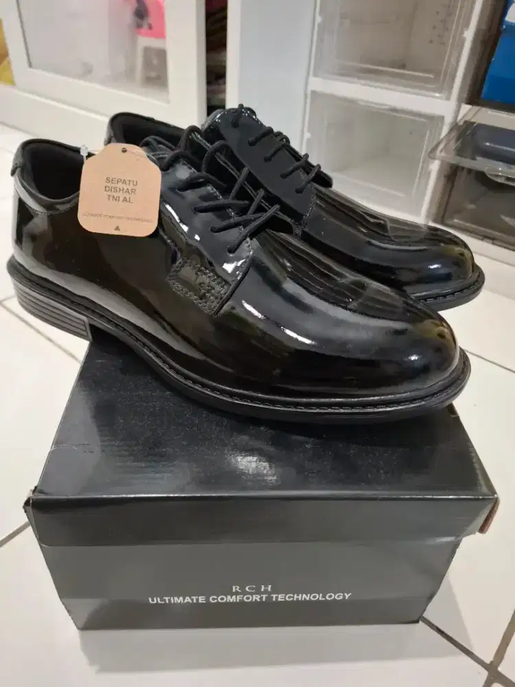 Sepatu (Jatah) PDH TNI AL Size 43