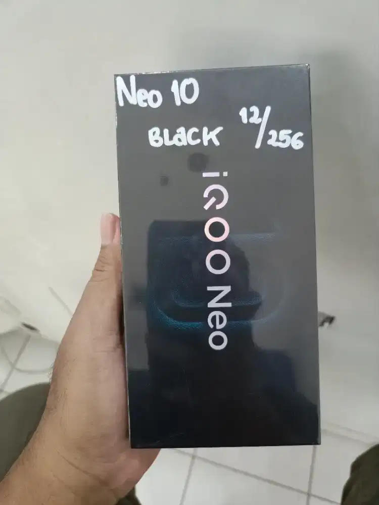 Iqoo Neo 10 5g 8/256 Newww segel