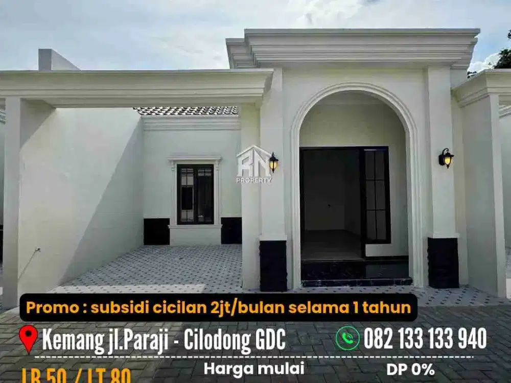 Rumah Klasik Murah Siap Huni di Cilodong Depok