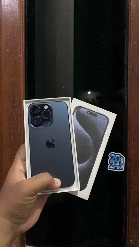 iPhone 15 Pro 128 Gb Hitam Ex iBox