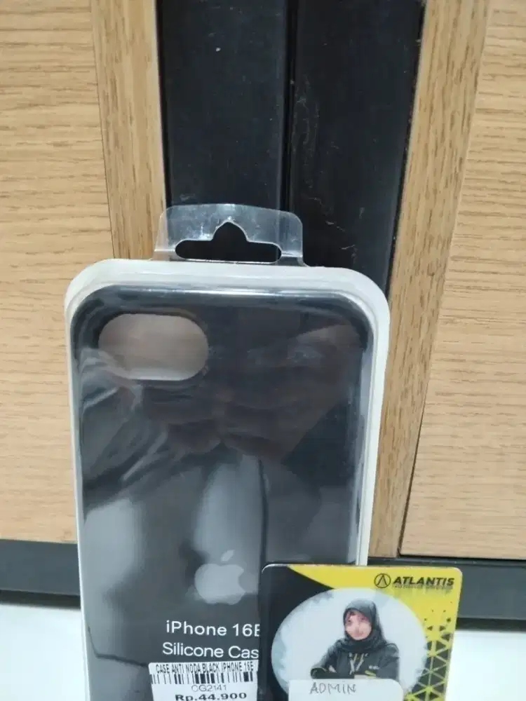 CASE ANTI NODA BLACK IPHONE 16E | ATLANTIS DAHSYAT