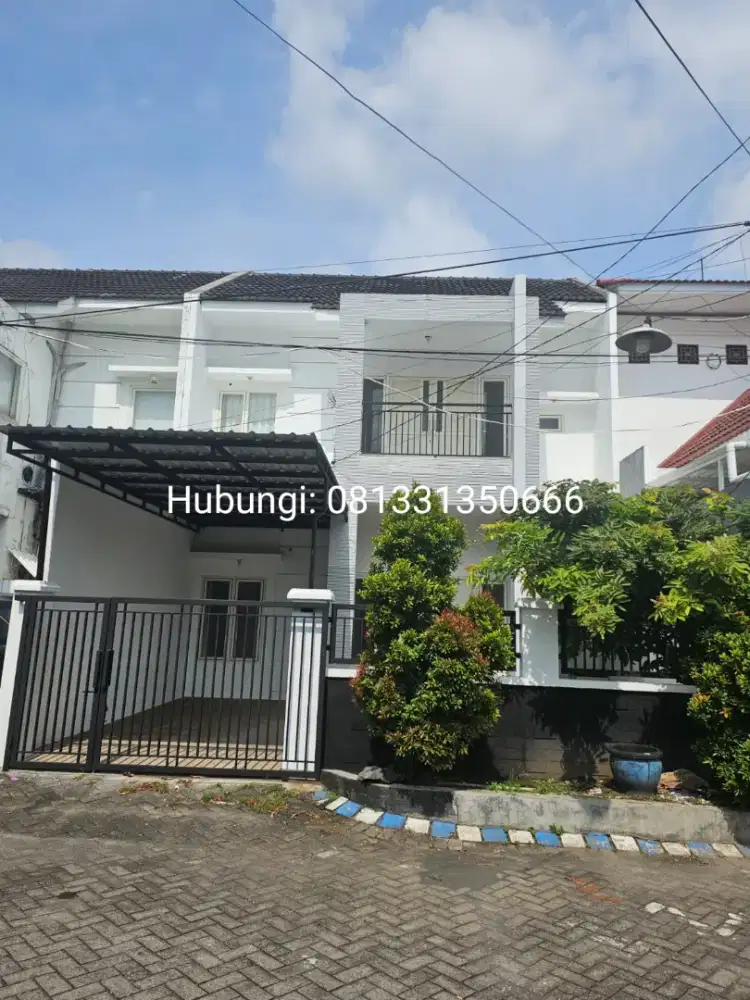 Dikontrakkan rumah 2 lantai daerah Waru Sidoarjo