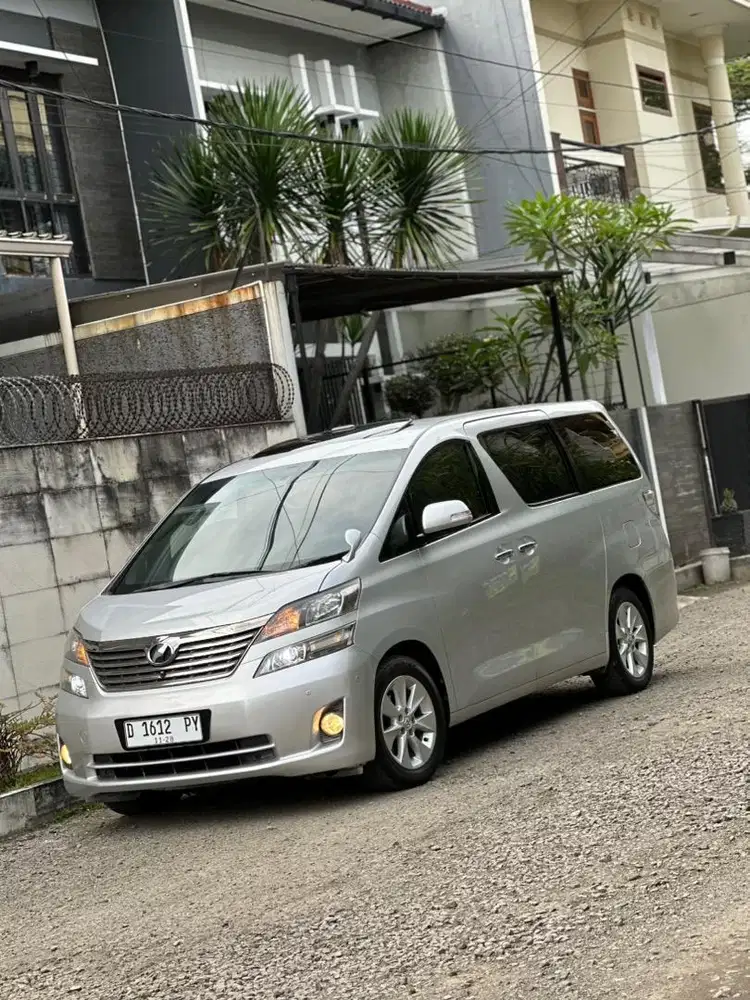 Tdp 4Jt Toyota Vellfire Premium Sound 2.4 Matic 2009/2010 CBU Alphard