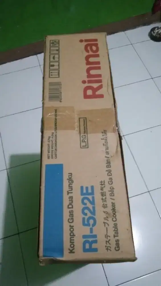 Kompor gas Rinai 2 tungku RI 522 E