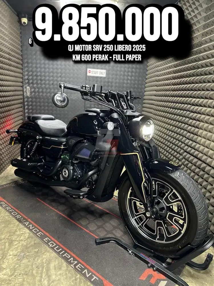 QJ MOTOR SRV 250 LIBERO ABS 2025 LOW KM 6XX PERAK RASA BRAND NEW